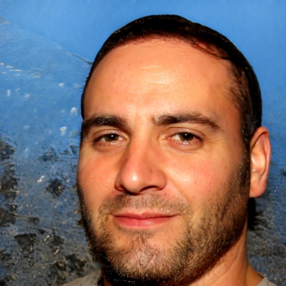 Instructor Peder Alvaric working on sound design project